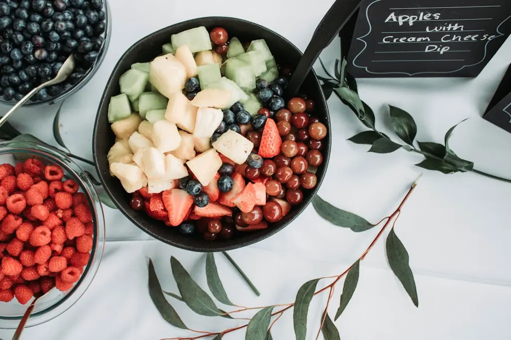 Antioxidantes en bayas machacadas al instante